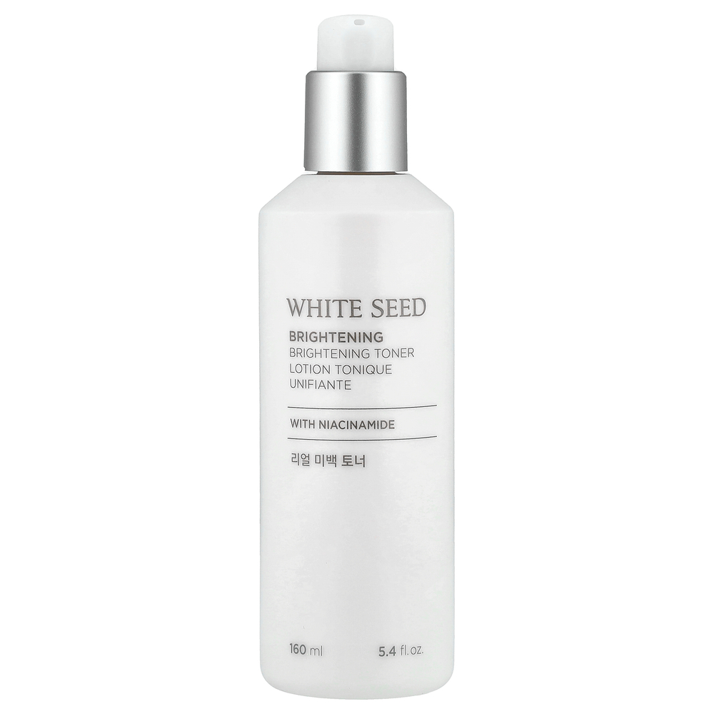 The Face Shop, White Seed, осветляющий тоник с никотинамидом, 160 мл (5,4 жидк. унции)