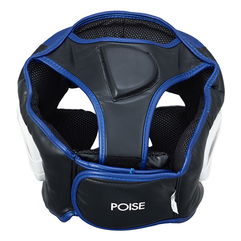 HGP-9015 Боксерский шлем POISE черно-синий