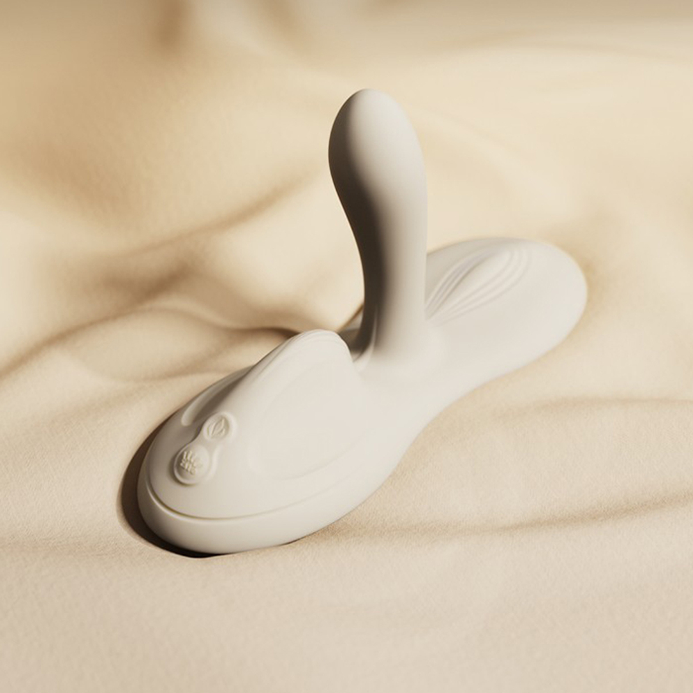 Белая виброподушка с функцией нагрева и управлением через приложение Zalo Flora Smart Vibrating Pad Ivory White