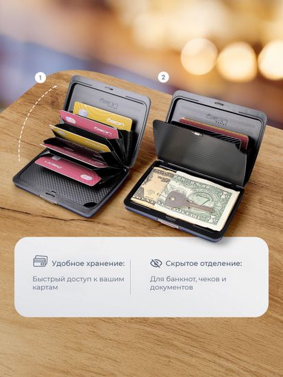 Кошелек большой Smart Case V2 Large Темно-Синий