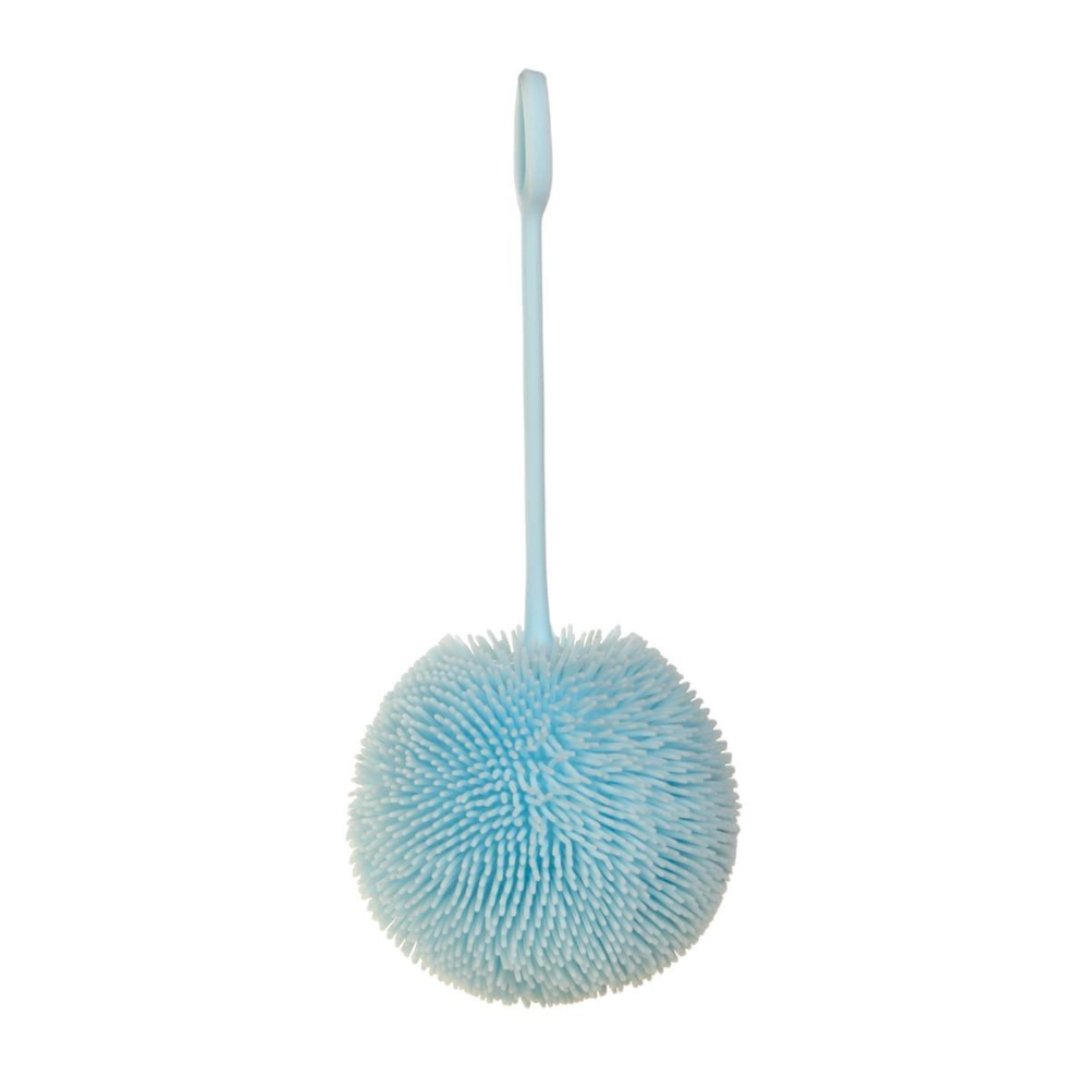 Мякиш волосатик со светом8 см, 4 цвета, пакет с-30414