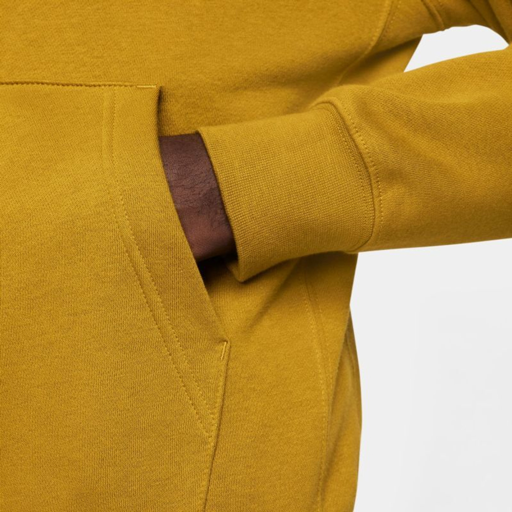 Куртка теннисная Nike Sportswear Club Fleece Pullover Hoodie - bronzine/bronzine/white - Brown