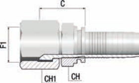 Фитинг DN 06 JIC (Г) 9/16