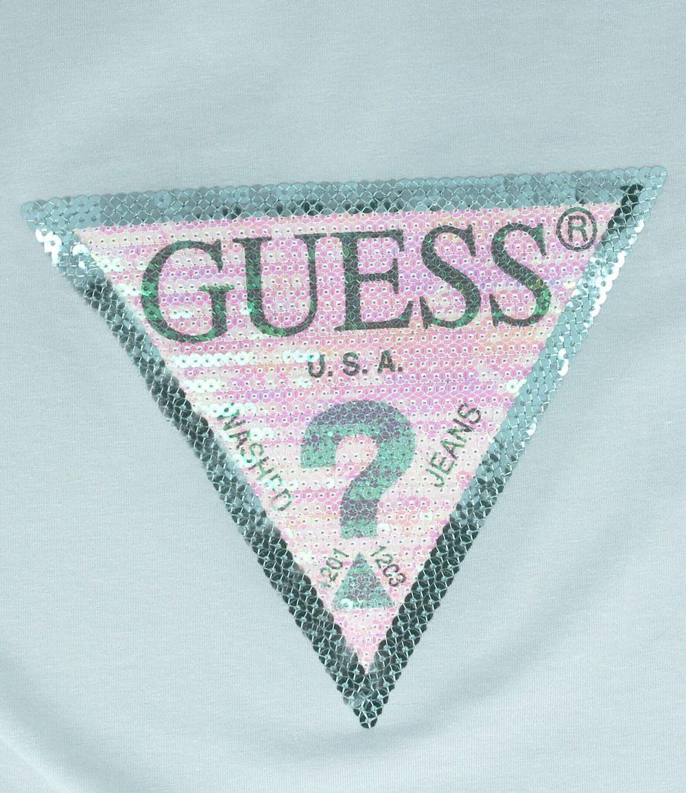 Футболка Guess - голубой(K4RI31 K6YW1)