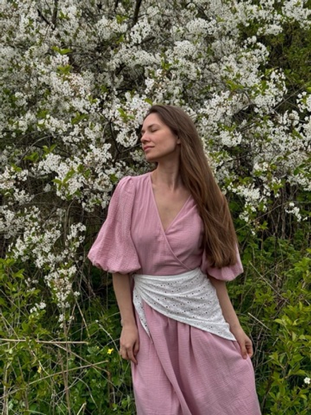 Платье Джульетта для беременных и кормящих, Ягодное мороженое