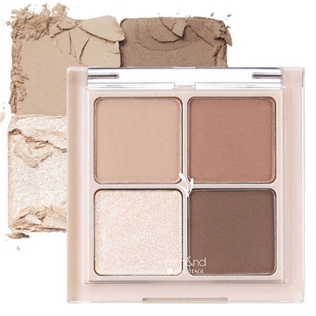 Компактная палетка теней для век Rom&Nd Better Than Eyes #N01 Dry Willow Flower, 7гр