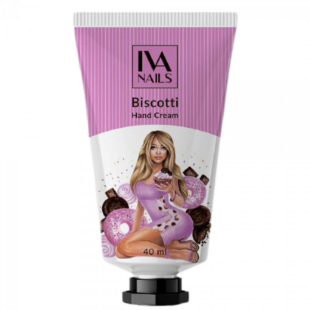 Крем для рук увлажняющий IVA nails "Biscotti" (40 мл.)