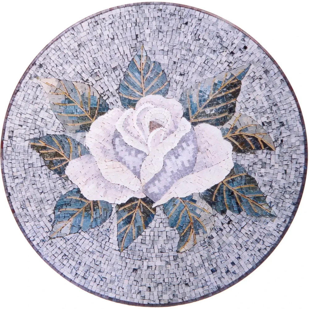 Подставка керамическая 20 см «Мозаика» Роза