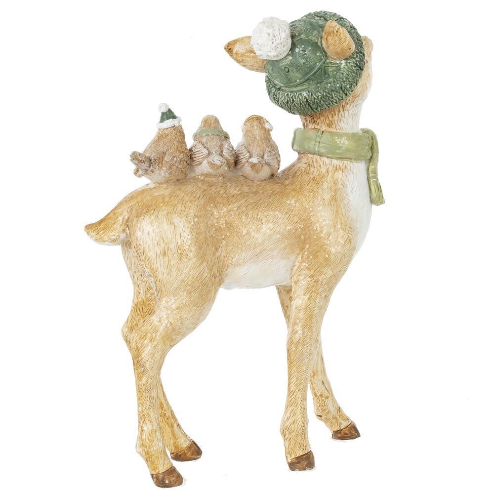 GAEM Фигурка декоративная "Олень", L11 W4,5 H14 см