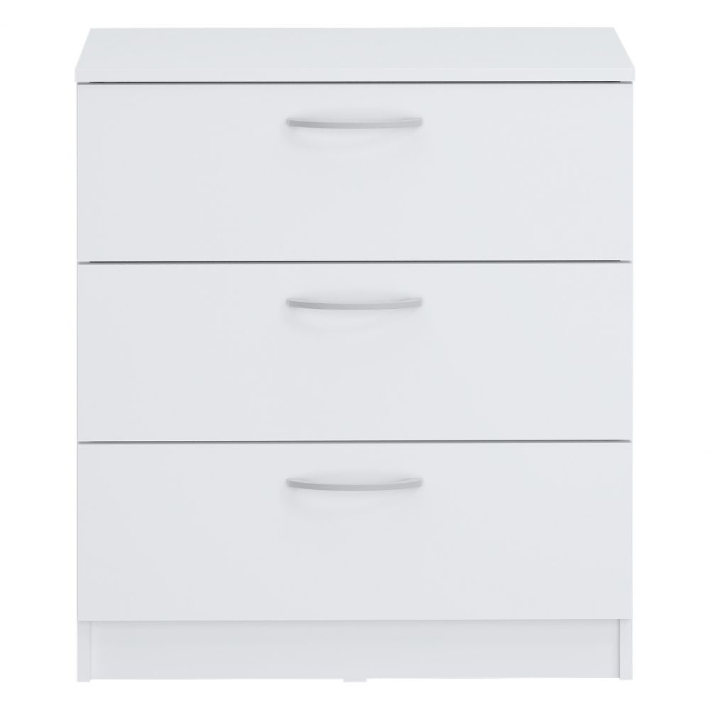 Комод мини Париж (белый), МФ 1+1