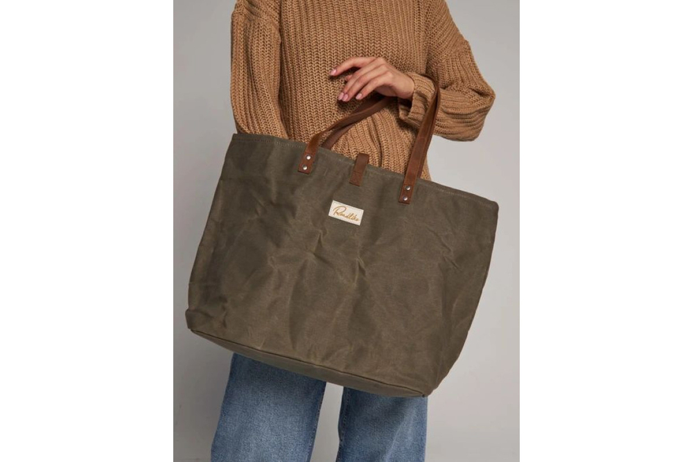 Сумка RoadLike City Canvas, зеленый