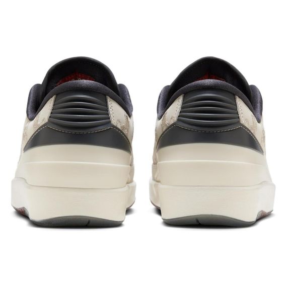 Jordan Air Джордан 2 Винтажные баскетбольные кроссовки Low Топ Белый Женские