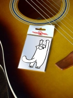 Стикер - Кот сползает