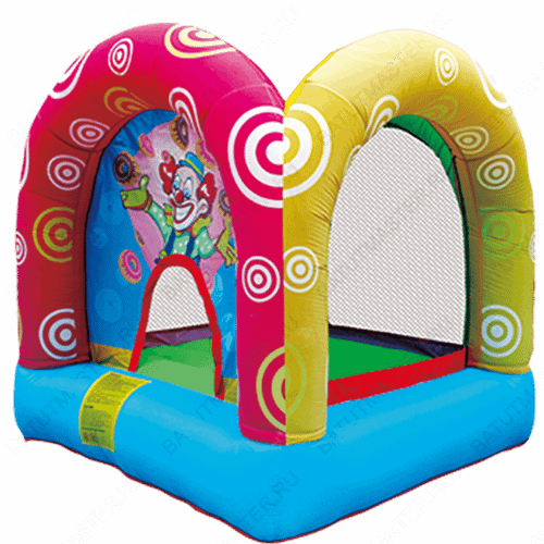 Батут для дома "Весёлые  клоуны" 2,2*2,2*2 м