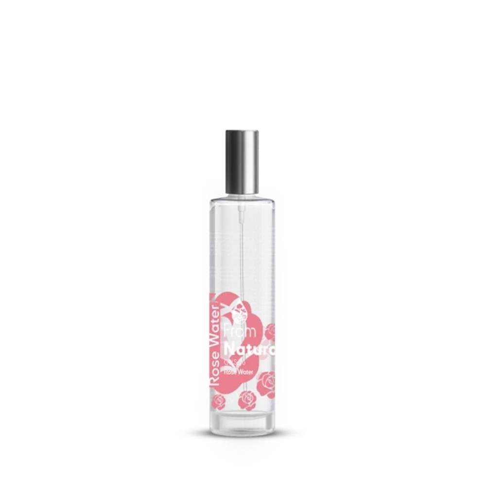 Розовая вода для лица From Natura Premium Rose Water, 50 мл