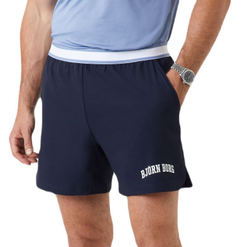Мужские теннисные шорты Björn Borg Borg Short Graphic Shorts - небесный