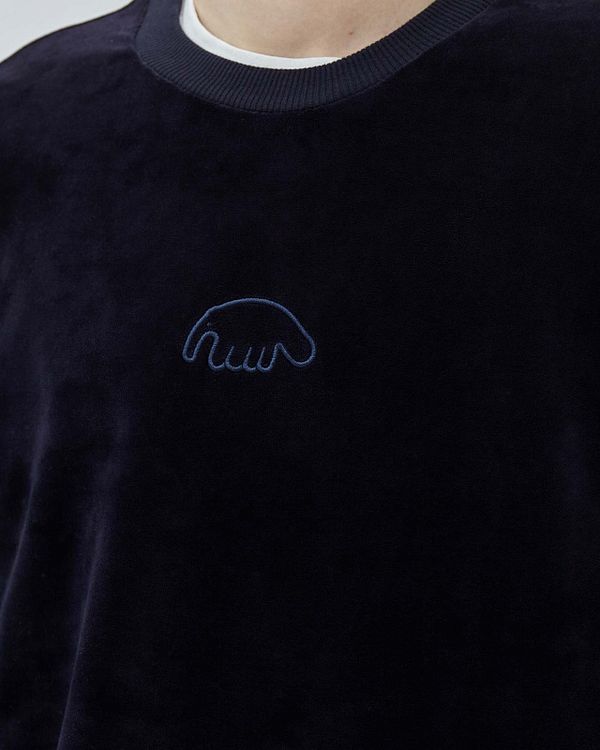 Толстовка Crewneck Luxury Navy - фото 4