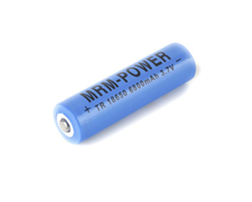 Аккумулятор 18650 емкостью 6800 mAh 3.7V 1 шт (синяя)