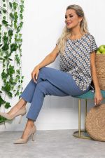 Блуза Покоряя сердца (мультиколор) Б13541-1М LT Collection