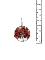 Серьги из коралла kose998-kr