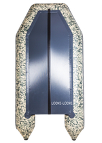 Аква-2900 СКК КАМУФЛЯЖ слань-книжка киль (лодка ПВХ под мотор)