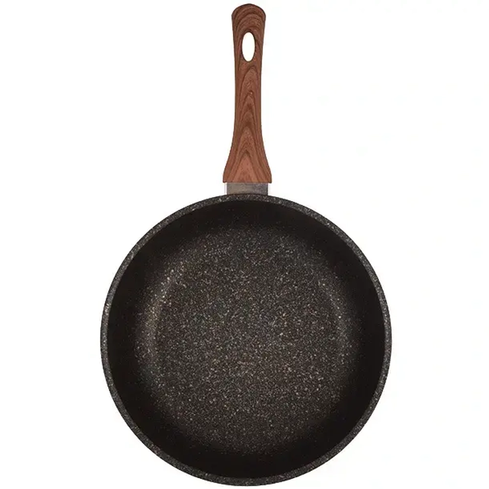 Сковорода 28*6,5см с ручкой «Granit Ultra Induction» (blue) сгги280а