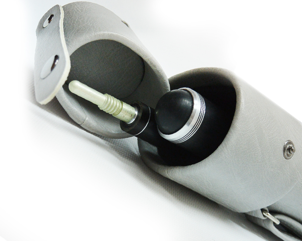 Тубус на 1 кий Меркури CLUB (1 карман) (серый/черный)