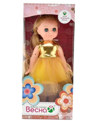 Кукла Эля праздничная 1 30см. (Весна)
