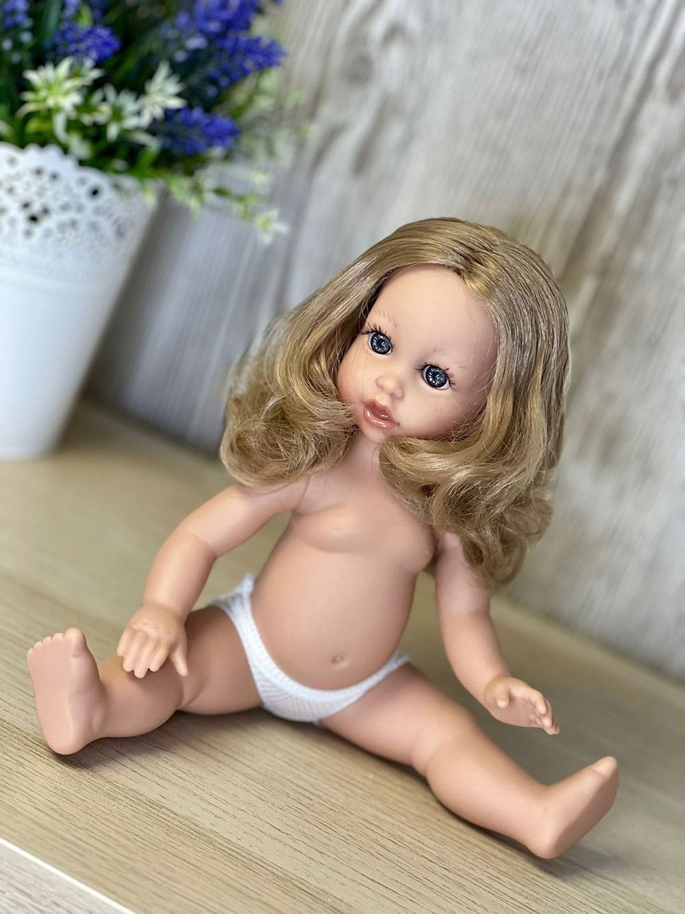 Кукла Marina and Pau 30cм Petit Carol без одежды в пакете (M14A2)