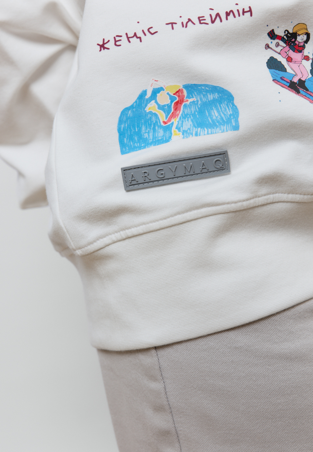 Свитшот OLYMPIC CHILD WHITE