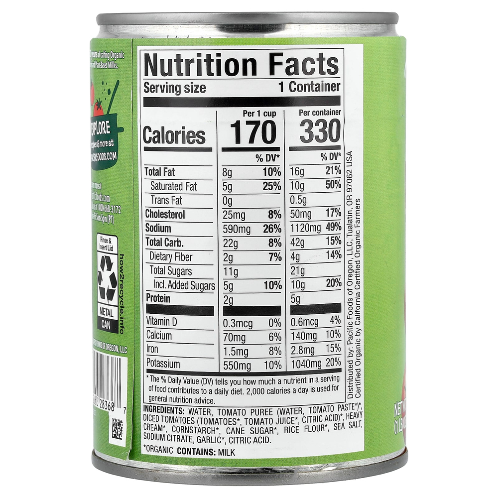 Pacific Foods, органический томатный снек, 463 г (16,3 унции)