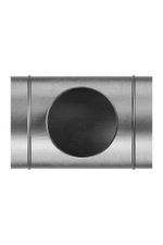 Тройник TRG D160 с выходом D125 оцинк.сталь ERA PRO