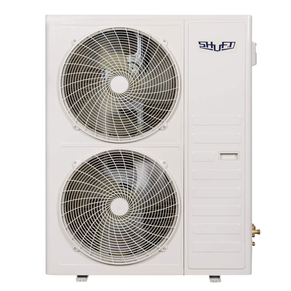 Комплект SHUFT SFLC_C-48HN1_V2_BL полупромышленной сплит-системы, кассетного типа (черная панель)