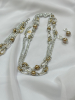 HMG 1131 Колье 110см Майорка шоколад арт.2500