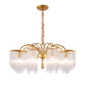 5597A/8 SP BRS+CL (1) Люстра NW