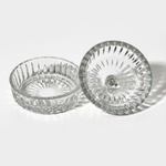 Сахарница ZARRIN, 300 мл, d=13 см, h=11 см, стекло, прозрачная