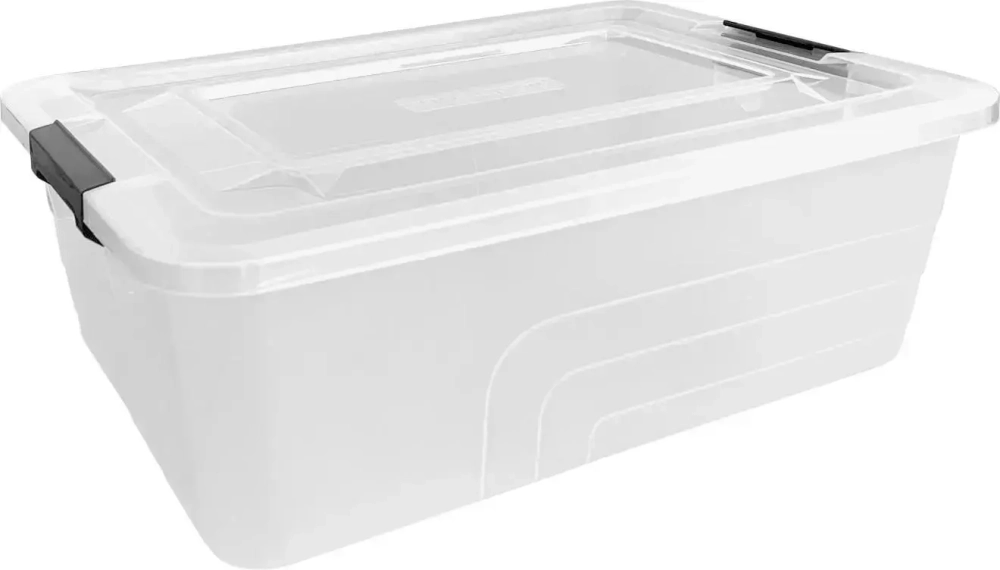 Контейнер для хранения с крышкой и ручками-защелками «BERGEN», 30.5*21.5*11.6см, 5л