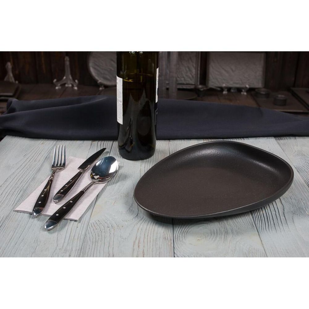 Блюдо овальное 26,5*20 см h4,5 см Smooth   P.L. Proff Cuisine [3]