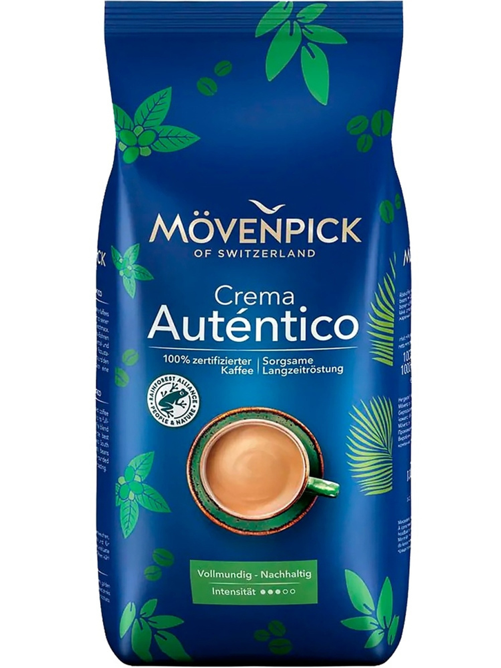 Кофе MÖVENPICK El Autentico, в зёрнах, 1кг., Мовенпик