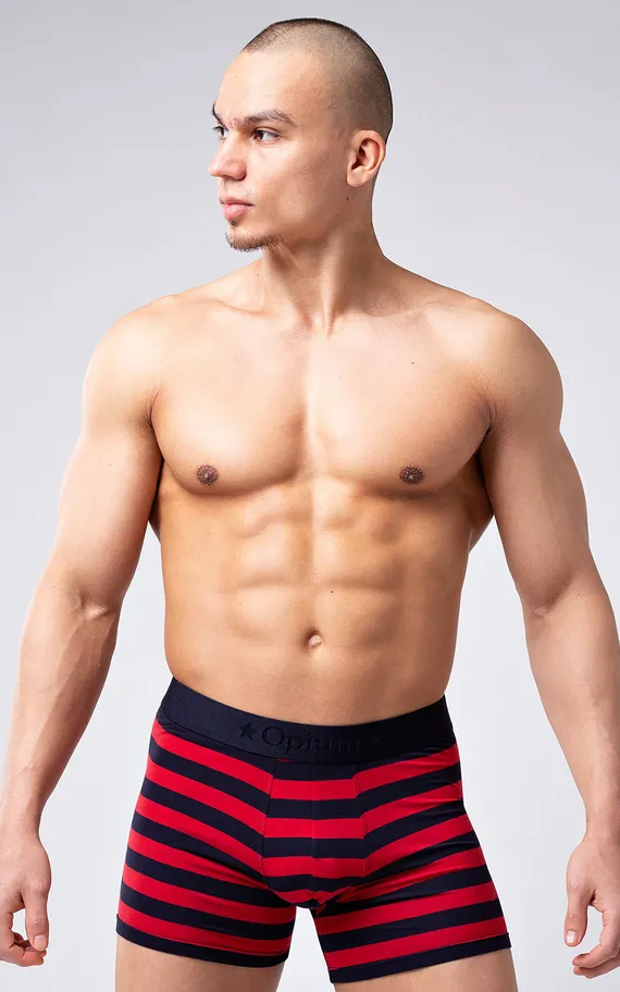 Мужские трусы R-126 Синий-Красный