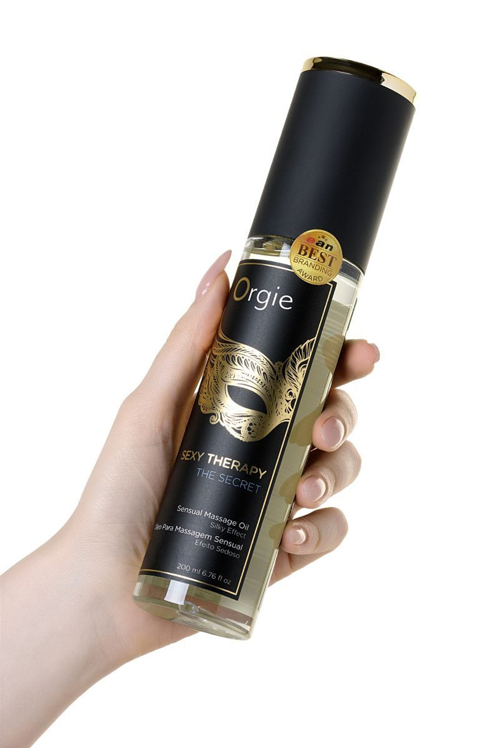Массажное масло Orgie Sexy Therapy The Secret, 200 мл – амбра и мускус