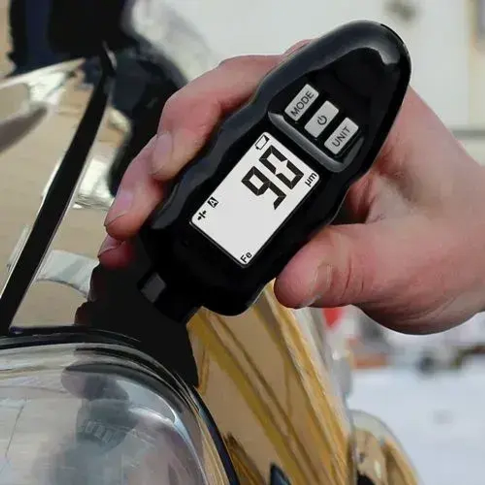 Толщиномер автомобильный CARSYS DPM-816 COMBO комплект с двумя чехлами, с определением цинка