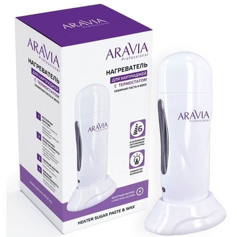 Нагреватель для картриджей с термостатом (воскоплав) 1 шт ARAVIA Professional