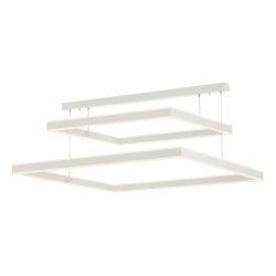 Citilux Дуэт CL719K210 LED Люстра подвесная с пультом Белая