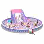 Сухой бассейн круглый «Облачко», 10х10х3 м — для детских развлекательных центров
