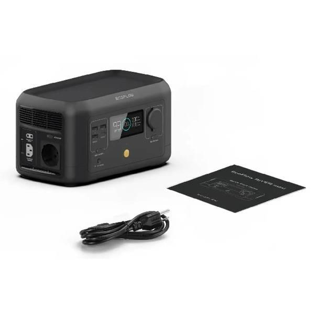 Портативная зарядная станция EcoFlow RIVER Mini беспроводная (210 Втч)
