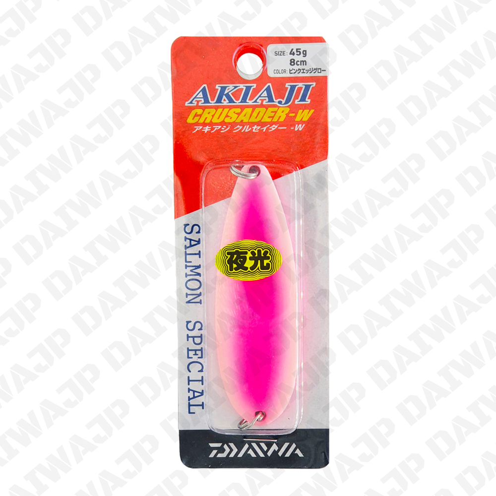 Блесна DAIWA AKIAJI CRUSADER W 45g PINK EDGE GLOW