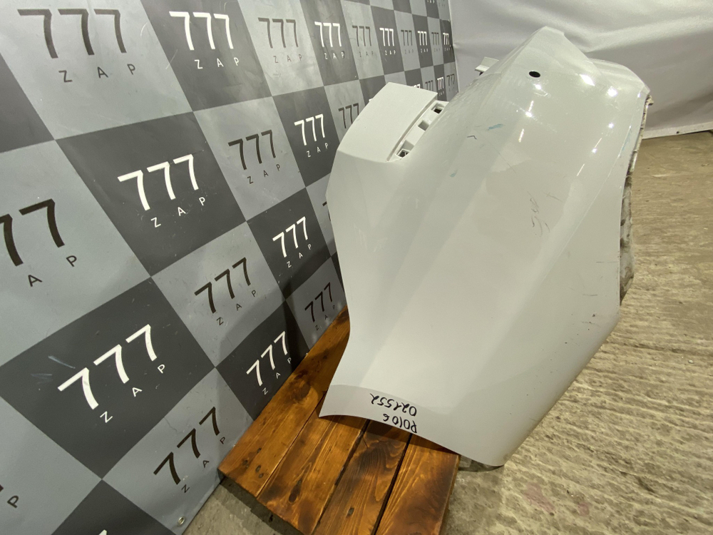 Бампер задний Volkswagen Polo 6 20-22 Б/У Оригинал 6N5807421