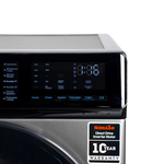 Стиральная машина SMILE SWMSW9DG1400 графит/черный (Загрузка белья 9кг, DD, пар, инвертор)