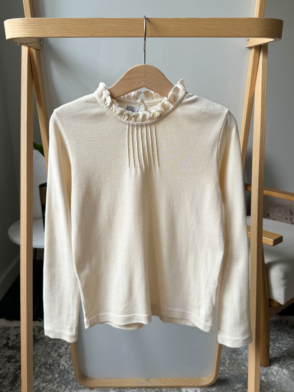 Хлопковая блуза Petit Bateau, 128